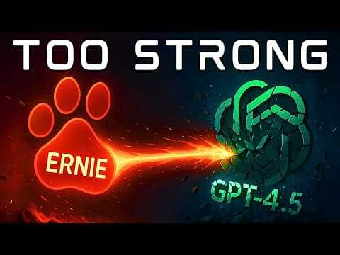 Baidu's ERNIE 4.5 Outperforms GPT-4.5 at a Fraction of the Cost