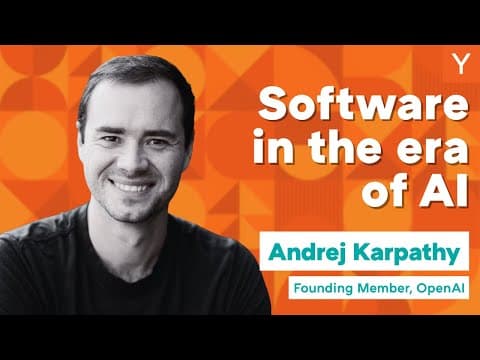 Andrej Karpathy: The Evolution of Software in the Age of AI