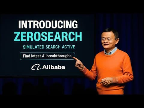 Alibaba's ZeroSearch: The Future of Self-Optimizing AI Search Engines