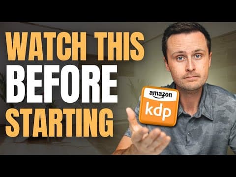 10 Essential Tips for Starting Your Amazon KDP Journey