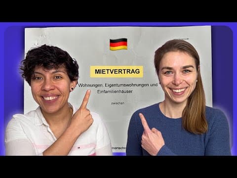 Essential Elements of a Rental Contract in Germany