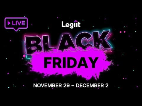 Legiit Black Friday Specials and Free Pizza Giveaway