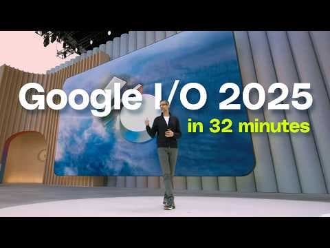 AI Innovations Unveiled at Google I/O 2025 Keynote