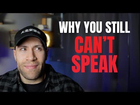 Understanding Language: Why You Can Comprehend but Struggle to Speak