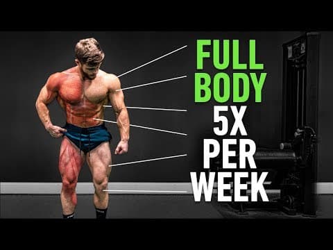 High Frequency Training: The Benefits of Full Body Workouts 5 Times a Week