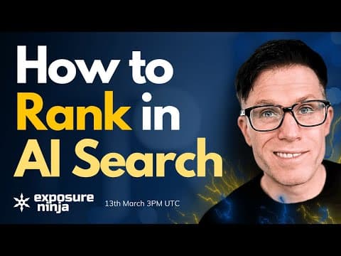 How to Rank in AI Search: March 2024 Update
