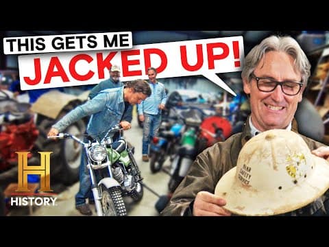 Exploring Unique Motorcycle Collections in American Pickers Season 25