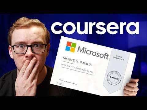 Is the Microsoft IT Support Specialist Professional Certificate Worth It?