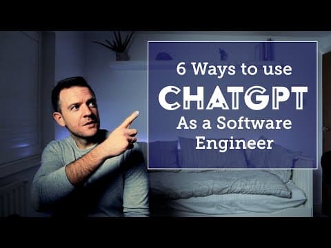6 Ways Software Engineers Can Leverage ChatGPT