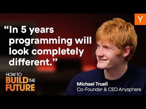 Cursor CEO Michael Truell on the Future of Software Development and AI