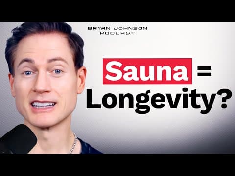 How Sauna Detoxified My Body: Insights from Bryan Johnson Podcast #9