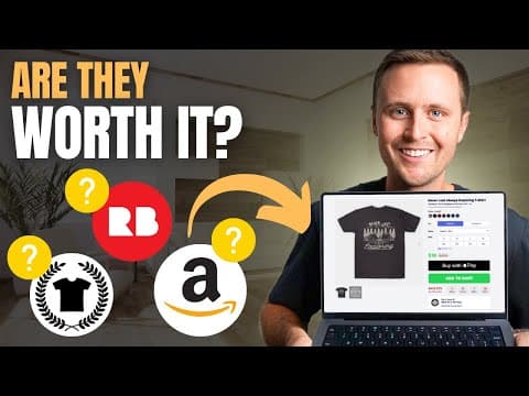 Why I Choose Amazon, RedBubble, and Teepublic for Print On Demand