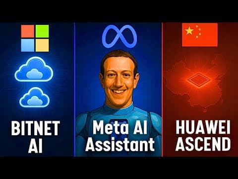 Top 3 AI Breakthroughs This Month: Microsoft, Meta, and China's Innovations